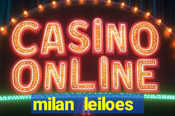 milan leiloes passagens gol